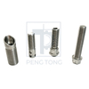 Precision CNC Machining Stainless Steel Threaded Bolts, Multi-Hole Threaded Connector Hardware Parts