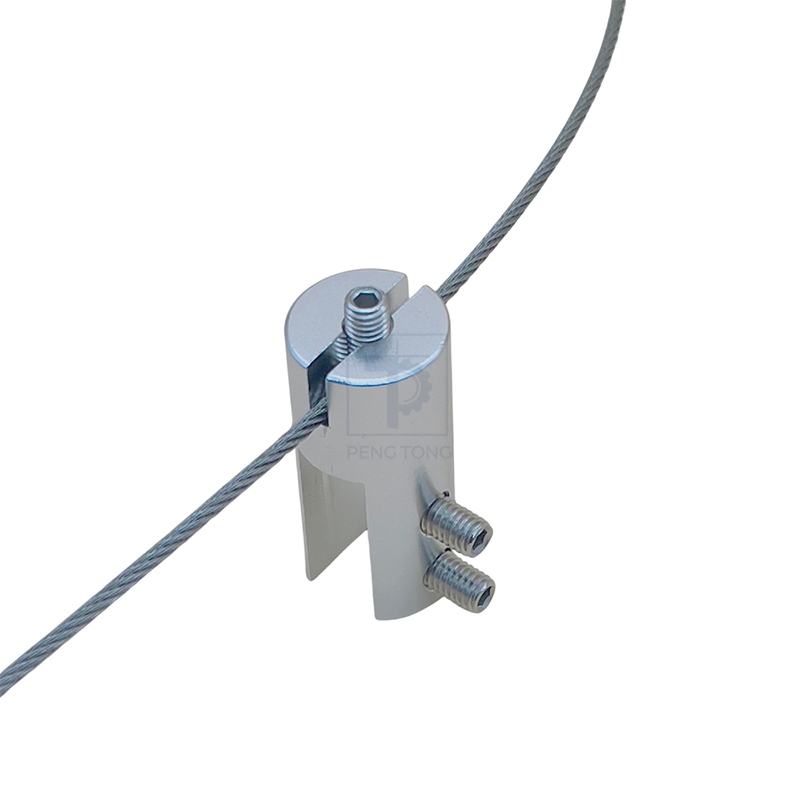 Duplex Wire Rope Gripper for Gallery Artwork & Retail Sign Suspension