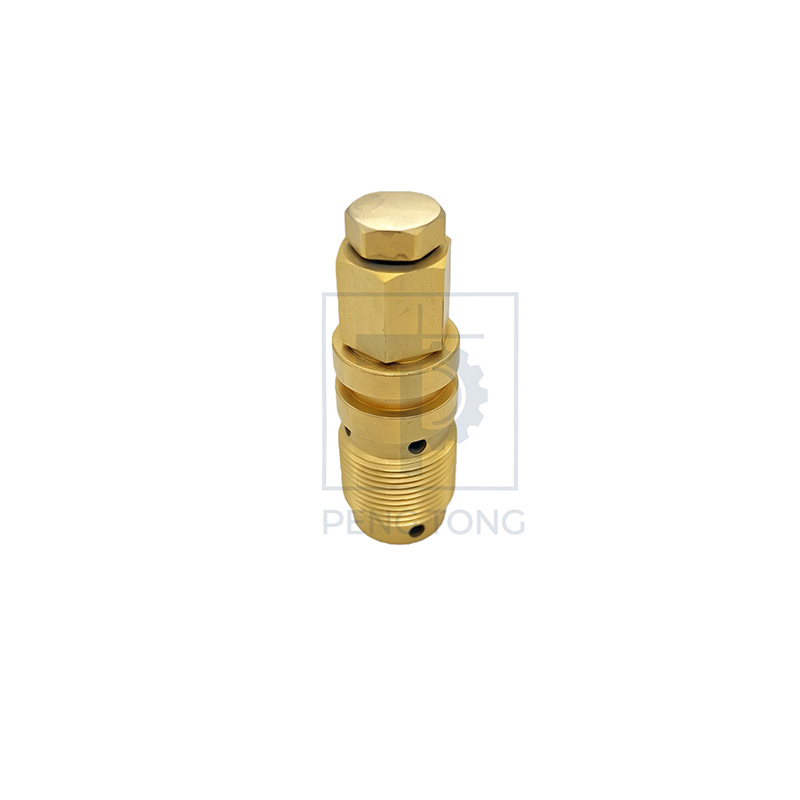 CNC Turning Milling Custom Machining Brass Threaded Mechanical Fittings