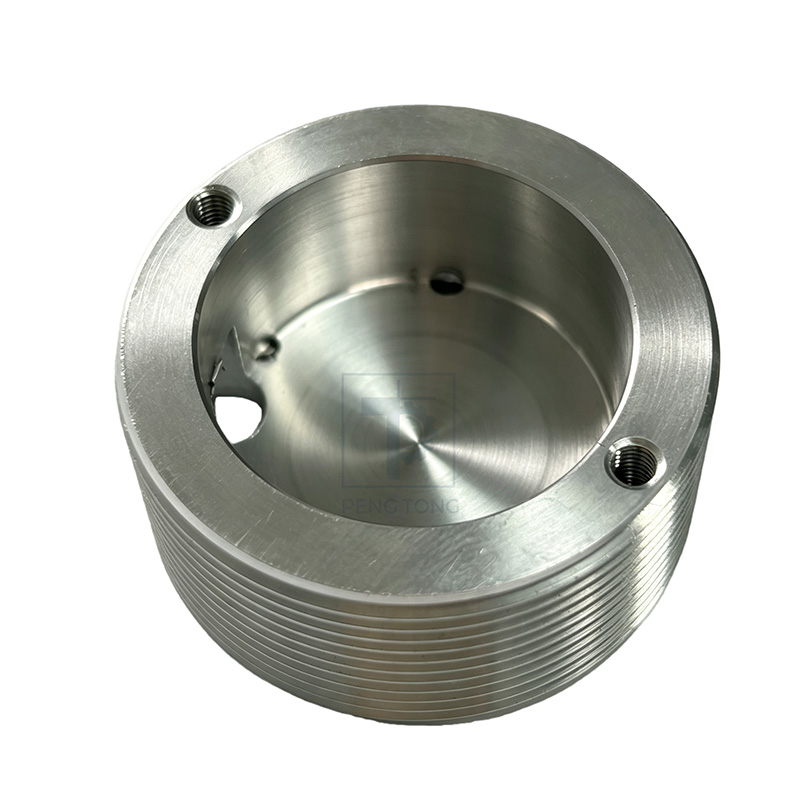 Complex Geometry CNC Machined Aluminum Manifold or Valve Body Prototype Custom Machining