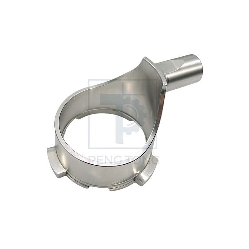 Custom CNC Machining Milling Aluminum Industrial Groove Connection Sleeve Parts
