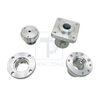Custom CNC Milling Machining Aluminum Square Flange Sleeve Precision Parts