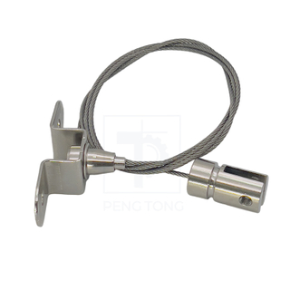 Adjustable Cable Gripper Clamp for Secure Ceiling Mounting