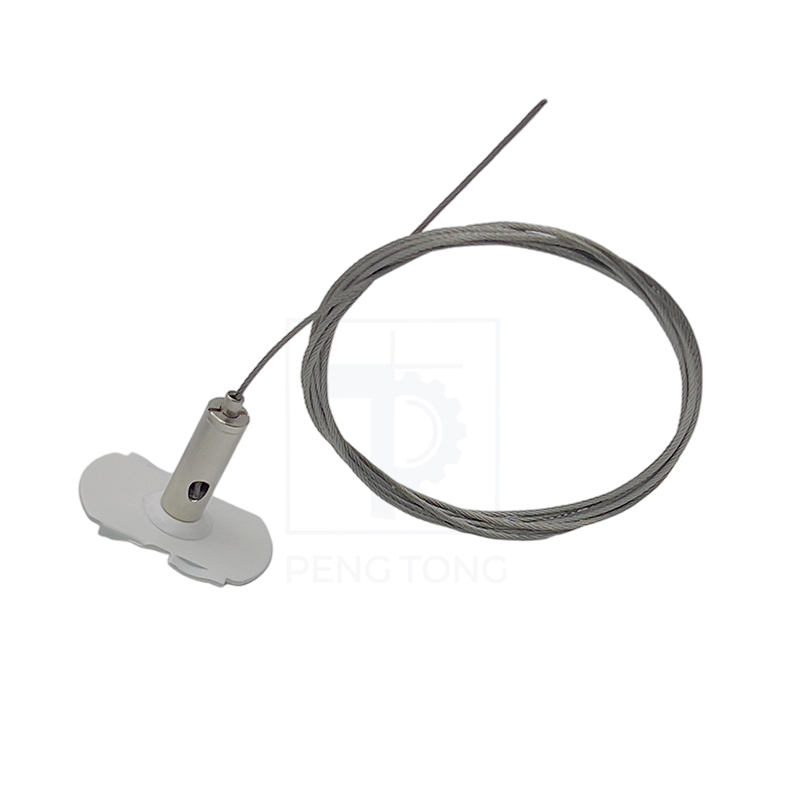 Adjustable Ceiling Suspension Kit Copper Cable Gripper Hanging Aircraft Cable