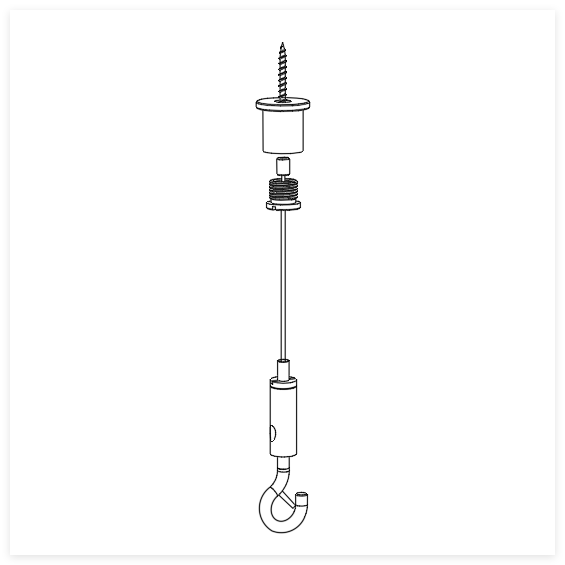 Custom Processing of Safety Buckle Cable Gripper, Providing Hanging Kit Solutions.