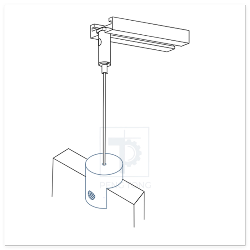 Versatile Cable Gripper Set for LED Track Light Fixtures