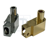 Precision CNC Turned Metal Fluid Fitting for Liquid Cooling Systems
