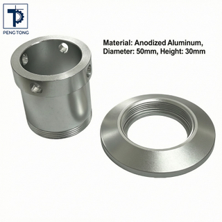 Precision Machining Locking Collar with Internal Thread Design
