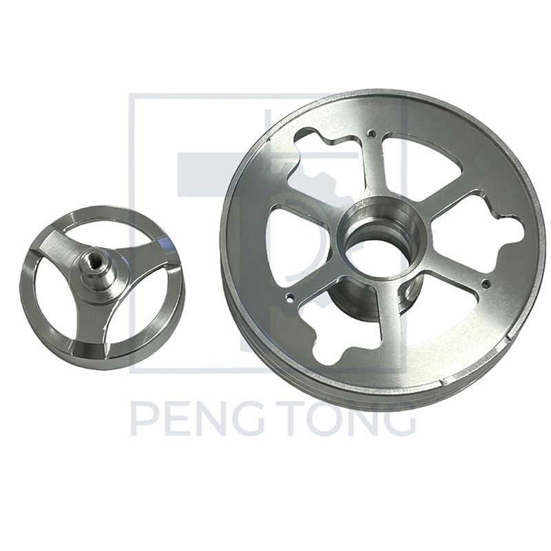 Custom CNC Milling Machined Aluminum Alloy Wheel CNC Machining Part