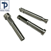 Custom Stainless Steel CNC Machined Component with C-Clip Grooves
