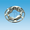 Custom CNC Machining Aluminum Flange Plate & Knob Set Precision Metal Machining