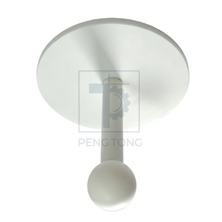 Adjustable Angle CNC Machined Iron Plastic Lamp Fixture Parts