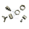 Precision CNC Milled Stainless Steel & Iron Hexagonal Threaded Fastener Components