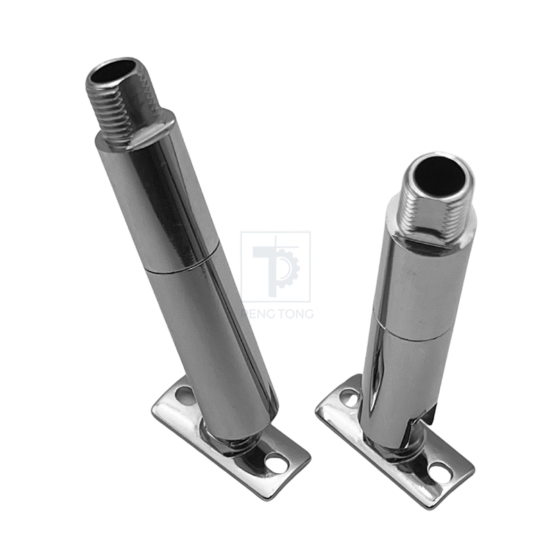 Chrome-Finished Swivel Head for Spotlight Direction Control Joint