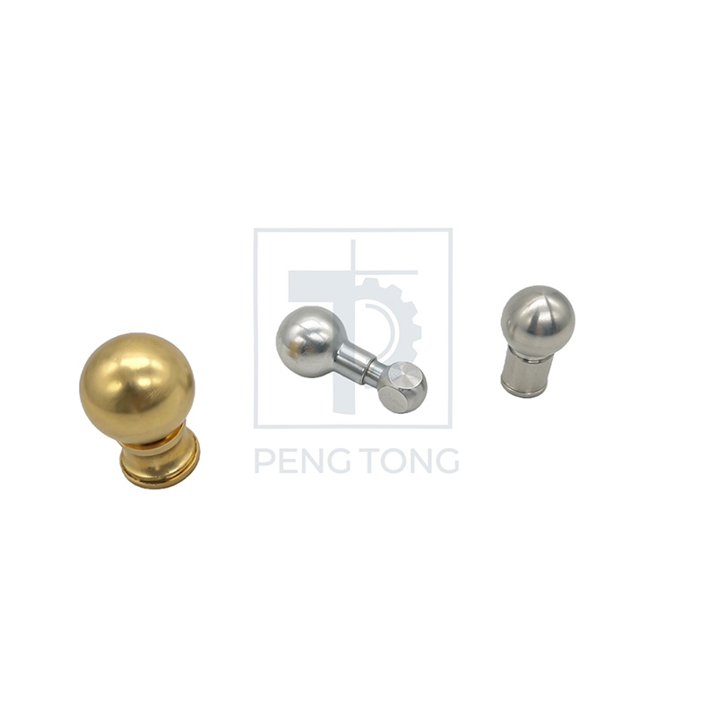 Tailored CNC Milled Brass Finials and Stainless Steel Drawer Pulls -Industrial Grade Finish Machining