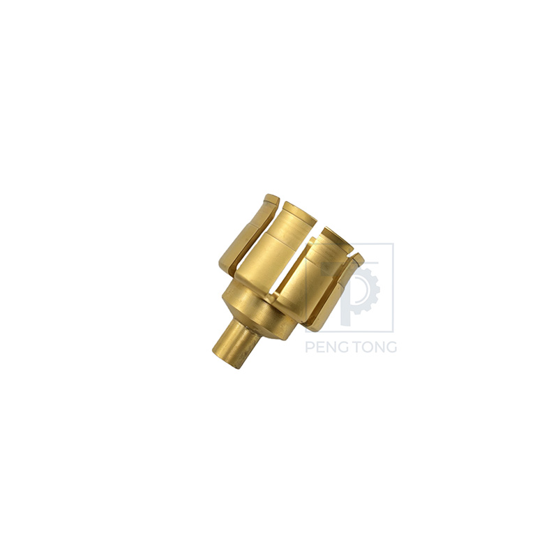 Custom CNC Machining Milling Brass Slotted Sleeve Assemblies
