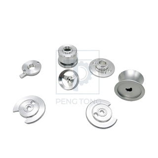 Custom CNC Machining Milling Aluminum Industrial Rotating Bushing Spare Parts