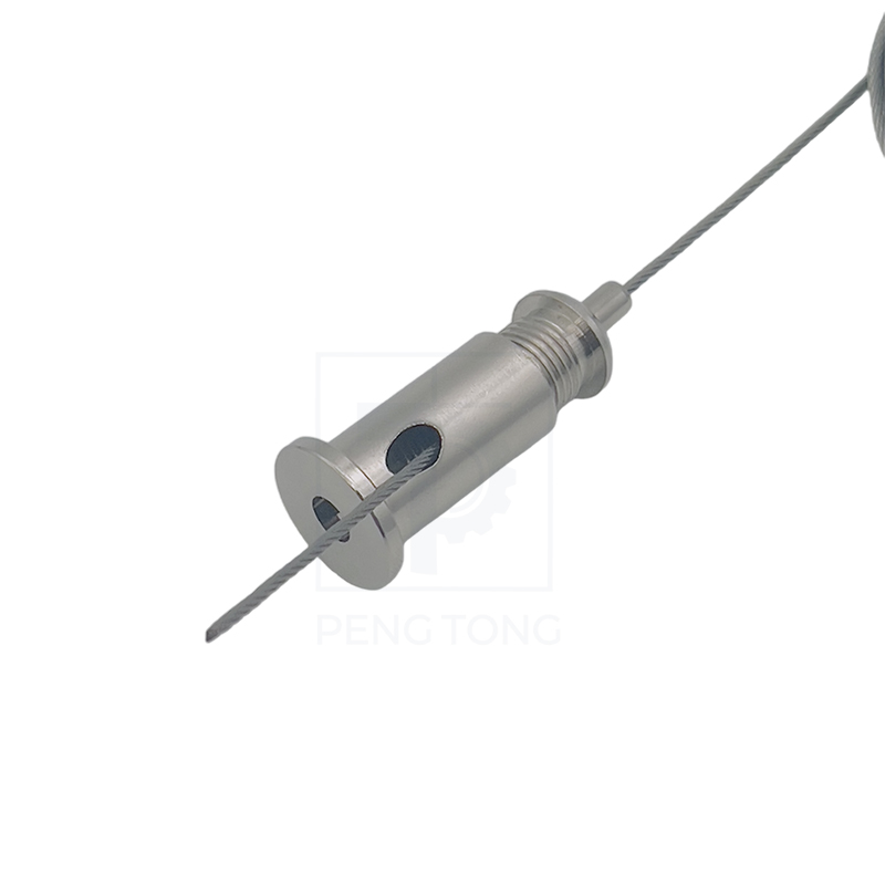 Premium Iron Cable Gripper for Elegant Ceiling Lamp Displays