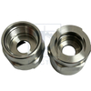 Stainless Steel Hydraulic Adapter, High Precision CNC Machined Threaded Parts