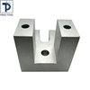 Precision CNC Turned Aluminum Connector with U-Slot