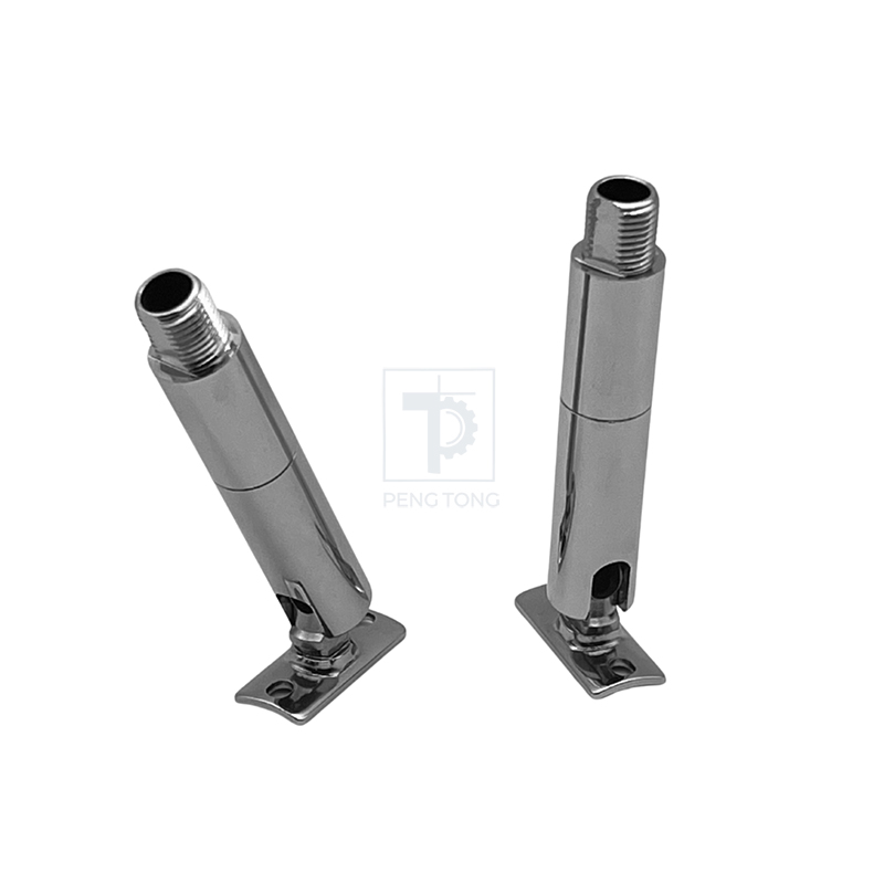 Chrome-Finished Swivel Head for Spotlight Direction Control Joint
