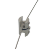 Steel Wire Rope Accessory Clip for Display Boards