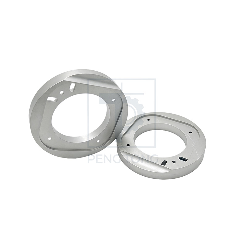 Custom CNC Machined Aluminum Flanges - Precision Milling for Industrial Piping & Machinery