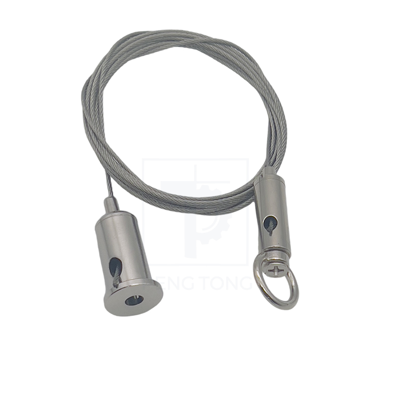 Premium Iron Cable Gripper for Elegant Ceiling Lamp Displays