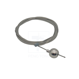 Versatile Round Cable Clip for Stylish LED Light Setup
