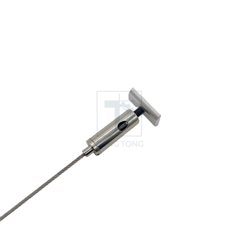 Portable Copper Cable Gripper for Hanging Track Lights.