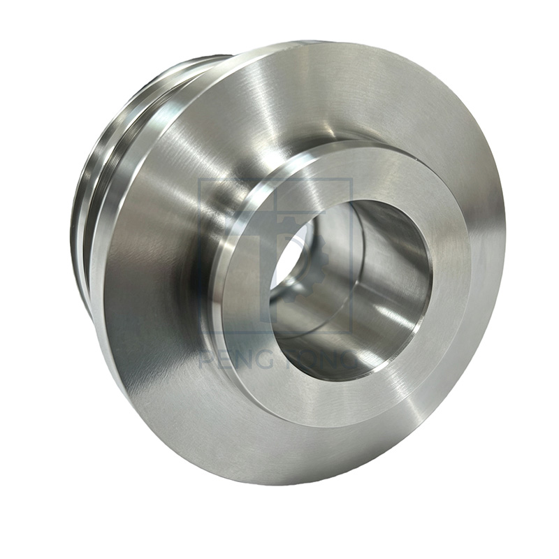 Customized Metal Machining CNC Processing Stainless Steel Double Flange Roller