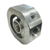 Precision CNC Custom Machining Aluminum Alloy Manifold Block