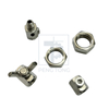 Precision CNC Milled Stainless Steel & Iron Hexagonal Threaded Fastener Components