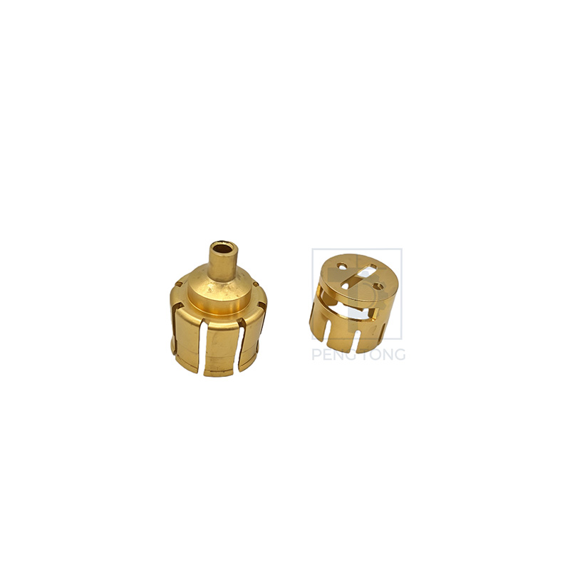 Custom CNC Machining Milling Brass Slotted Sleeve Assemblies