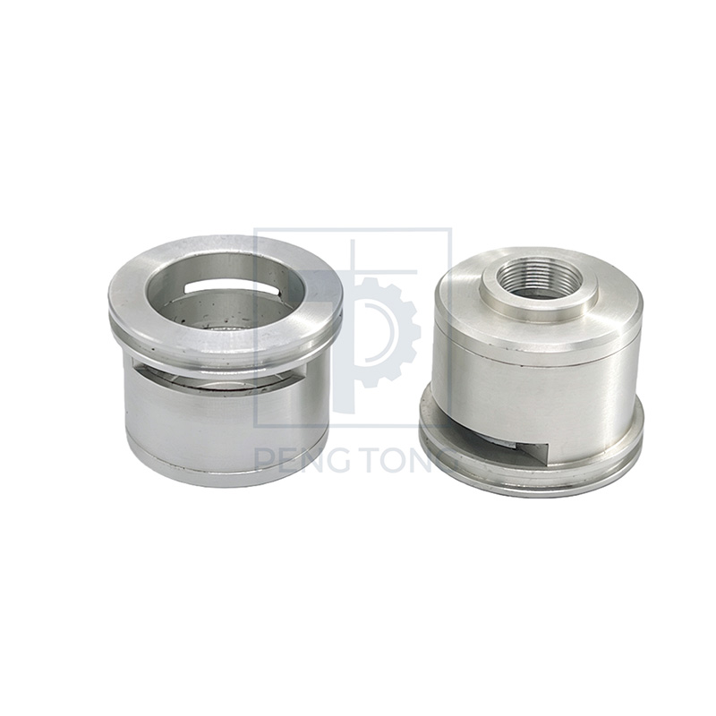 Custom CNC Machining Milling Aluminum Industrial Rotating Bushing Spare Parts