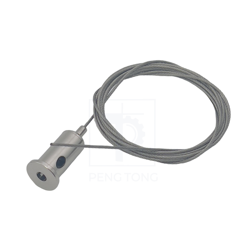 Premium Iron Cable Gripper for Elegant Ceiling Lamp Displays