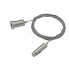 Easy-Install Embossed Copper Cable Gripper for Hanging LED Lights.