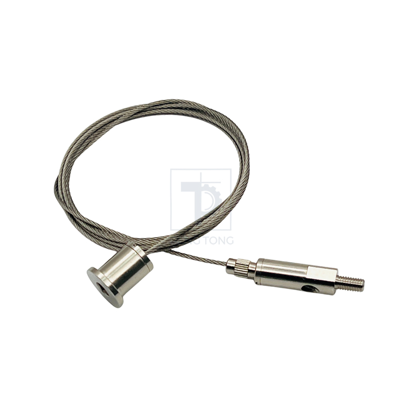 Adjustable Cable Gripper for Suspension Systems in Interiors