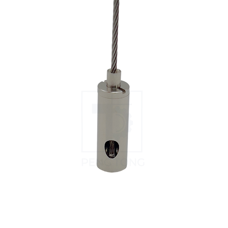Compatible with M4 Nickel-Plated Copper Cable Gripper for Luminaire Suspension