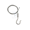 Portable Copper Cable Gripper with Hook for Sliding Rod Hanging Mobile Devices.